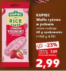 Kaufland Kupiec Wafle ryżowe w polewie oferta