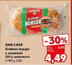 Kaufland Dan Cake Graham burger z sezamem oferta