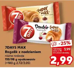 Kaufland 7Days Max Rogalik z nadzieniem oferta