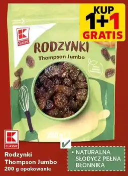Kaufland K-Classic Rodzynki Thompson Jumbo oferta