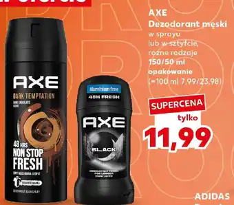Kaufland Axe Dezodorant męski oferta