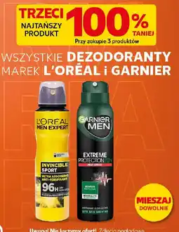 Kaufland Wszystkie dezodoranty marek LOréal i Garnier oferta