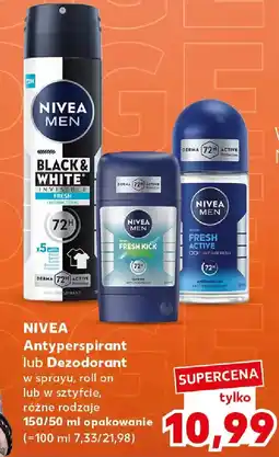 Kaufland Nivea Antyperspirant lub Dezodorant oferta
