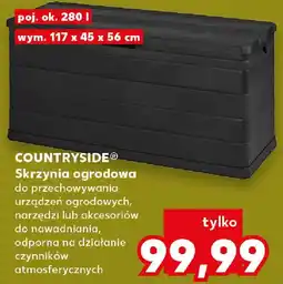 Kaufland Countryside Skrzynia ogrodowa oferta