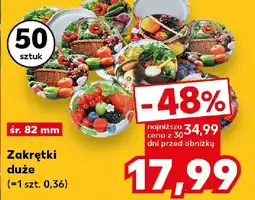 Kaufland Zakrętki duże oferta