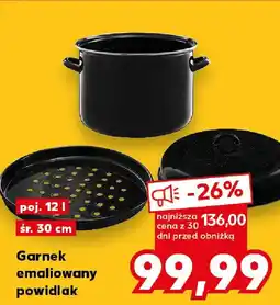 Kaufland Garnek emaliowany powidlak oferta
