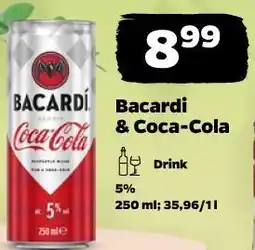 Netto Bacardi & Coca-Cola oferta