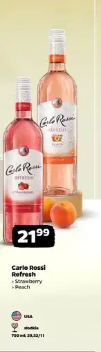Netto Carlo Rossi Refresh (Strawberry, Peach) oferta