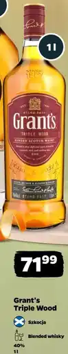 Netto Grant's Triple Wood Blended Scotch Whisky oferta