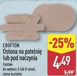 ALDI CROFTON Osłona na patelnię lub pod naczynia oferta