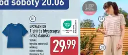 ALDI UP2FASHION T-shirt z błyszczącą nitką damski oferta