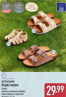 ALDI UP2FASHION Klapki męskie oferta
