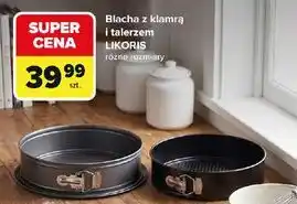 Blacha z klamrą i talerzem LIKORIS