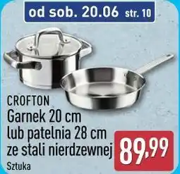 ALDI CROFTON Garnek 20 cm lub patelnia 28 cm oferta