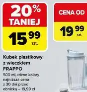 Carrefour Kubek plastikowy z wieczkiem FRAPPO oferta