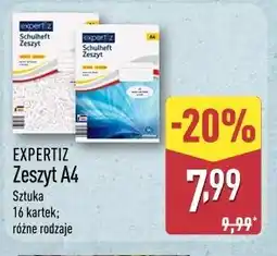ALDI EXPERTIZ Zeszyt A4 oferta