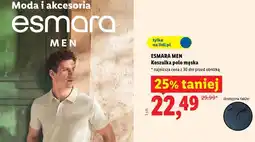 Lidl ESMARA MEN Koszulka polo męska oferta