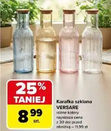 Carrefour Karafka szklana VERSARE oferta