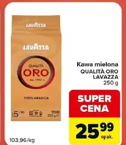 Carrefour Market Kawa mielona Lavazza oferta