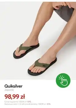 eobuwie Japonki Quiksilver oferta