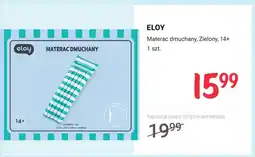 Rossmann Materac dmuchany ELOY zielony oferta