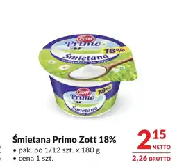 Makro Śmietana Zott oferta
