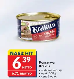 Makro Konserwa mięsna Krakus oferta