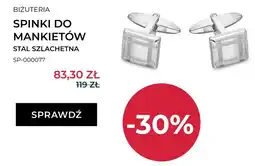 Briju Spinki do mankietów Briju stal szlachetna oferta