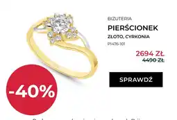 Briju Pierścionek Briju złoto cyrkonia P1476-101 oferta