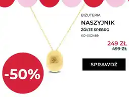 Briju Naszyjnik Briju żółte srebro oferta