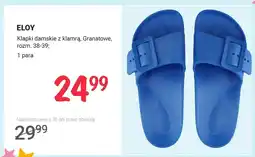 Rossmann Klapki damskie z klamrą Eloy granatowe rozm. 38-39 oferta