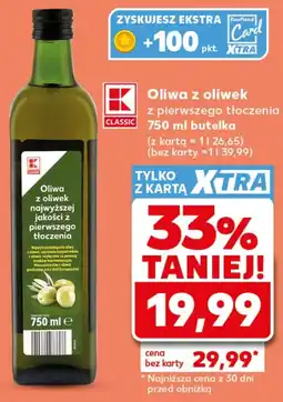 Kaufland Oliwa z oliwek K-Classic oferta