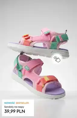 Sinsay Sandały na rzepy Vibes oferta