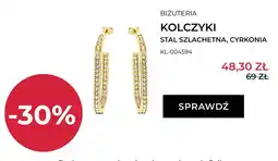 Briju Kolczyki stal szlachetna cyrkonia Briju KL-004594 oferta