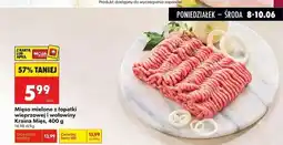 Biedronka Mięso mielone z łopatki wieprzowej i wołowiny Kraina Mięs oferta
