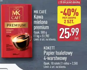 ALDI Kawa mielona MK Cafe oferta