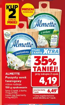 Kaufland Serek twarogowy Almette oferta