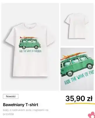 Bawełniany T-shirt Coccodrillo