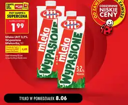 Biedronka Mleko Mlekovita oferta