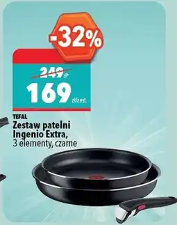 Biedronka Zestaw patelni Tefal oferta