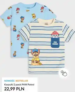 Sinsay Koszulki dziecięce PAW Patrol 2-pak oferta