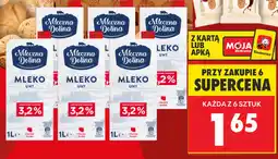 Biedronka Mleczna Dolina Mleko UHT 3,2% oferta