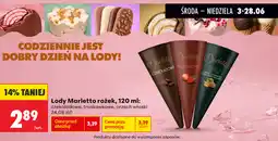 Biedronka Lody Marletto rożek oferta