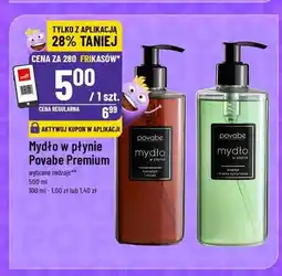 Polomarket Mydło w płynie Povabe Premium bursztyn i owies oferta