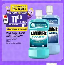 Polomarket Płyn do płukania ust Listerine Cool Mint oferta