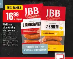 Polomarket Kiełbasa z serem JBB Bałdyga oferta