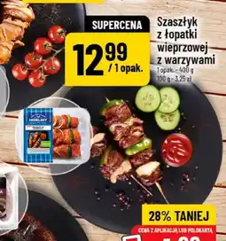 Polomarket Szaszłyk z łopatki wieprzowej z warzywami oferta
