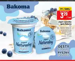 Polomarket Jogurt naturalny gęsty Bakoma oferta