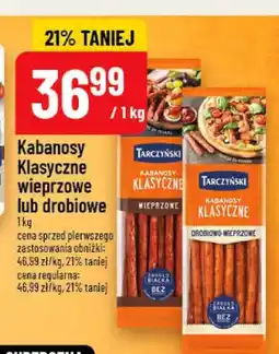 Polomarket Kabanosy Klasyczne Drobiowe Tarczyński oferta