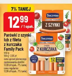Polomarket Parówki z Szynki Tarczyński Family Pack oferta
